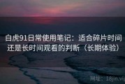 白虎91日常使用笔记：适合碎片时间还是长时间观看的判断（长期体验）