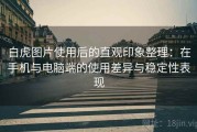 白虎图片使用后的直观印象整理：在手机与电脑端的使用差异与稳定性表现