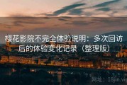 樱花影院不完全体验说明：多次回访后的体验变化记录（整理版）