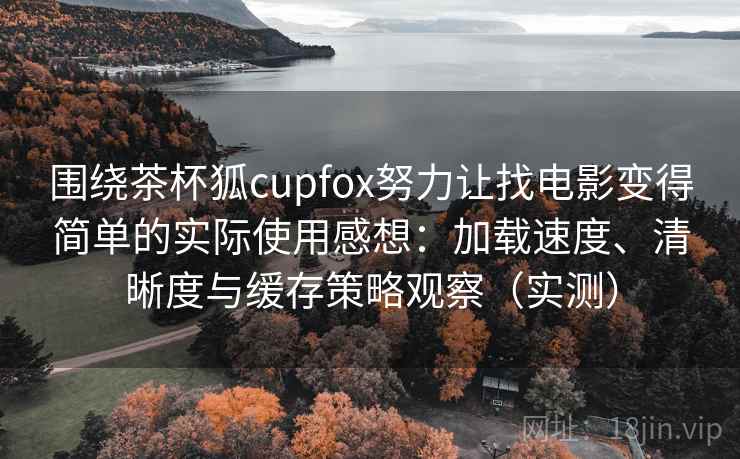 围绕茶杯狐cupfox努力让找电影变得简单的实际使用感想：加载速度、清晰度与缓存策略观察（实测）
