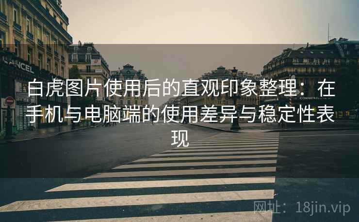 白虎图片使用后的直观印象整理：在手机与电脑端的使用差异与稳定性表现