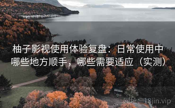 柚子影视使用体验复盘：日常使用中哪些地方顺手，哪些需要适应（实测）