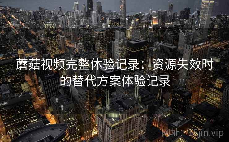 蘑菇视频完整体验记录：资源失效时的替代方案体验记录