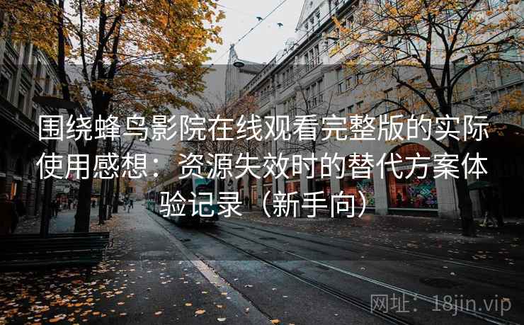 围绕蜂鸟影院在线观看完整版的实际使用感想：资源失效时的替代方案体验记录（新手向）